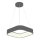 LED Chandelier on a string LED/30W/230V 3000K 45x45 cm grey