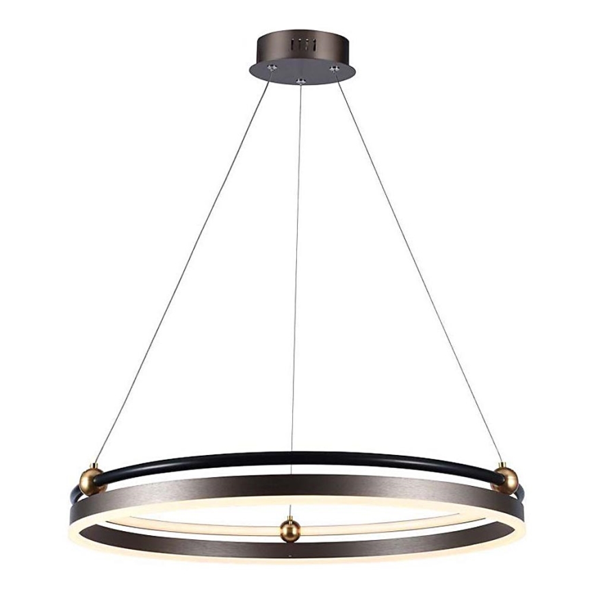 LED Chandelier on a string LED/30W/230V 3000K d. 62 cm brown