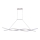 LED Chandelier on a string LED/30W/230V 4000K white