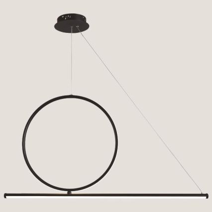 LED Chandelier on a string LED/32W/230V 3000K black