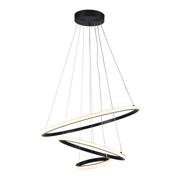 LED Chandelier on a string LED/32W/230V 3000K black