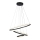 LED Chandelier on a string LED/32W/230V 3000K black