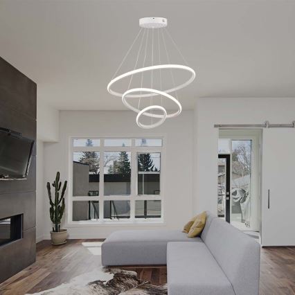 LED Chandelier on a string LED/32W/230V 3000K white