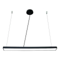 LED Chandelier on a string LED/32W/230V 4000K d. 120 cm black