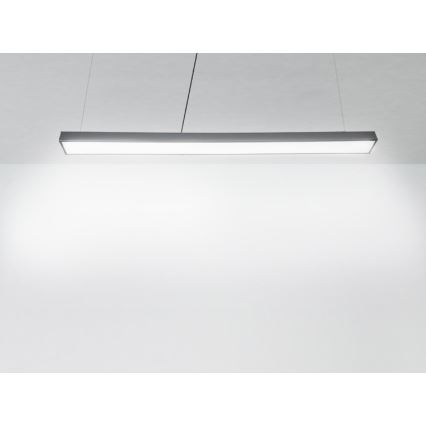 LED Chandelier on a string LED/32W/230V 4000K d. 120 cm black