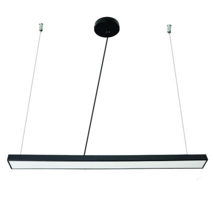 LED Chandelier on a string LED/32W/230V 4000K d. 120 cm black
