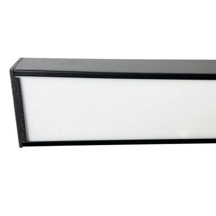 LED Chandelier on a string LED/32W/230V 4000K d. 120 cm black