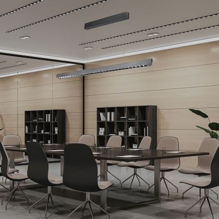LED Chandelier on a string LED/36W/230V 3000/4000/6400K anthracite
