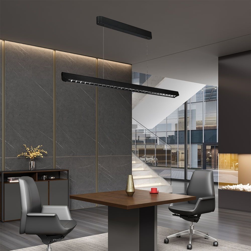 LED Chandelier on a string LED/36W/230V 3000/4000/6400K black