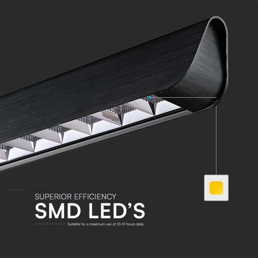 LED Chandelier on a string LED/36W/230V 3000/4000/6400K black