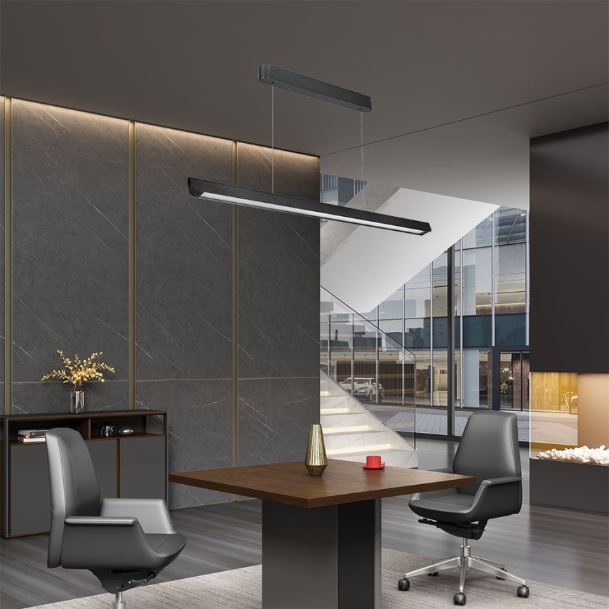 LED Chandelier on a string LED/36W/230V 3000/4000/6400K black