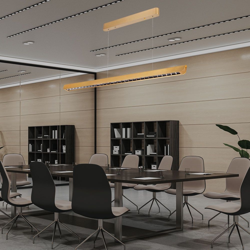 LED Chandelier on a string LED/36W/230V 3000/4000/6400K gold