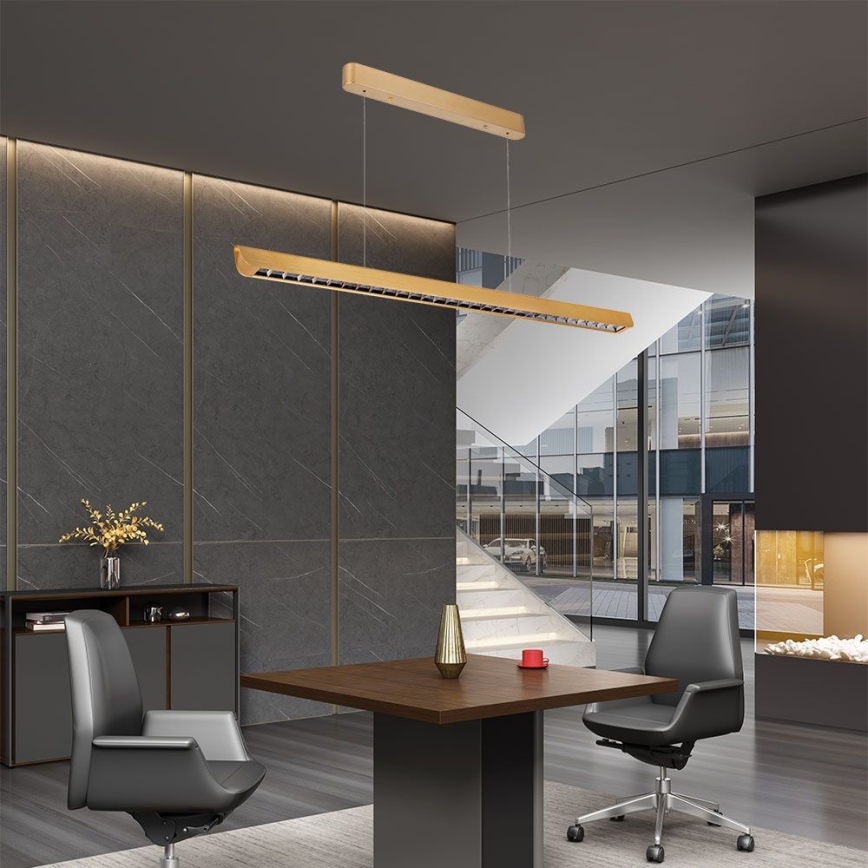 LED Chandelier on a string LED/36W/230V 3000/4000/6400K gold