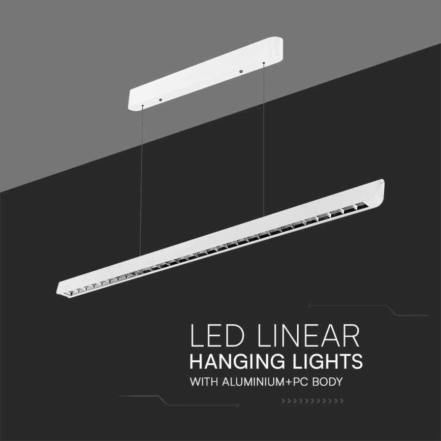 LED Chandelier on a string LED/36W/230V 3000/4000/6400K white