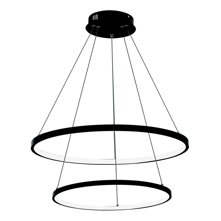 LED Chandelier on a string LED/37W/230V 3000K black