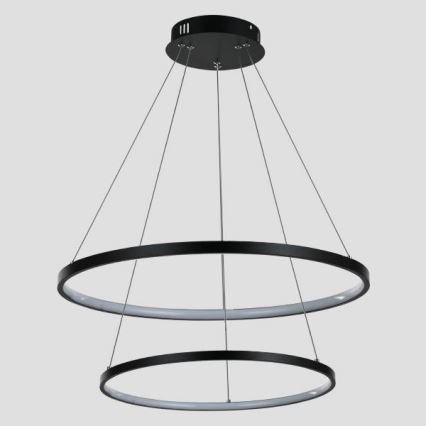 LED Chandelier on a string LED/37W/230V 3000K black