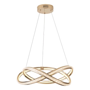 LED Chandelier on a string LED/38W/230V 3000K 50x120 cm