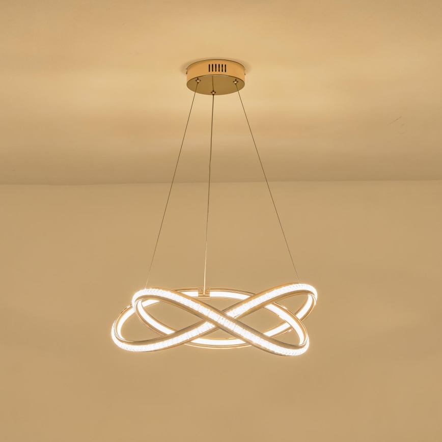 LED Chandelier on a string LED/38W/230V 3000K 50x120 cm