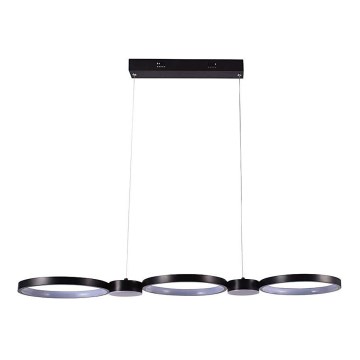 LED Chandelier on a string LED/38W/230V 3000K black