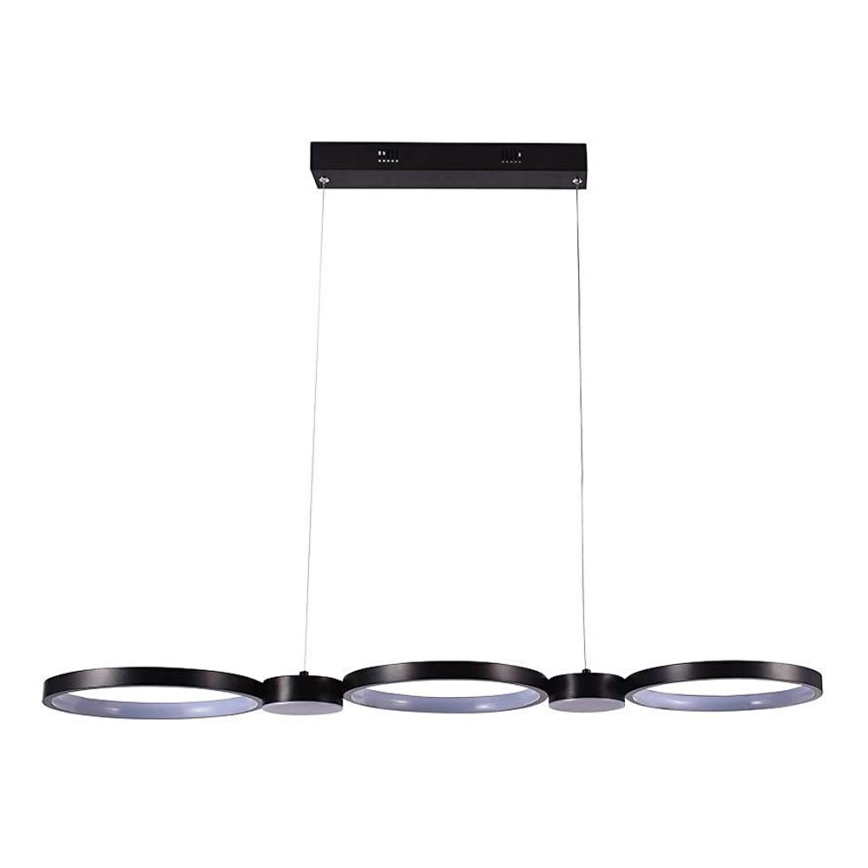 LED Chandelier on a string LED/38W/230V 3000K black