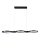 LED Chandelier on a string LED/38W/230V 3000K black