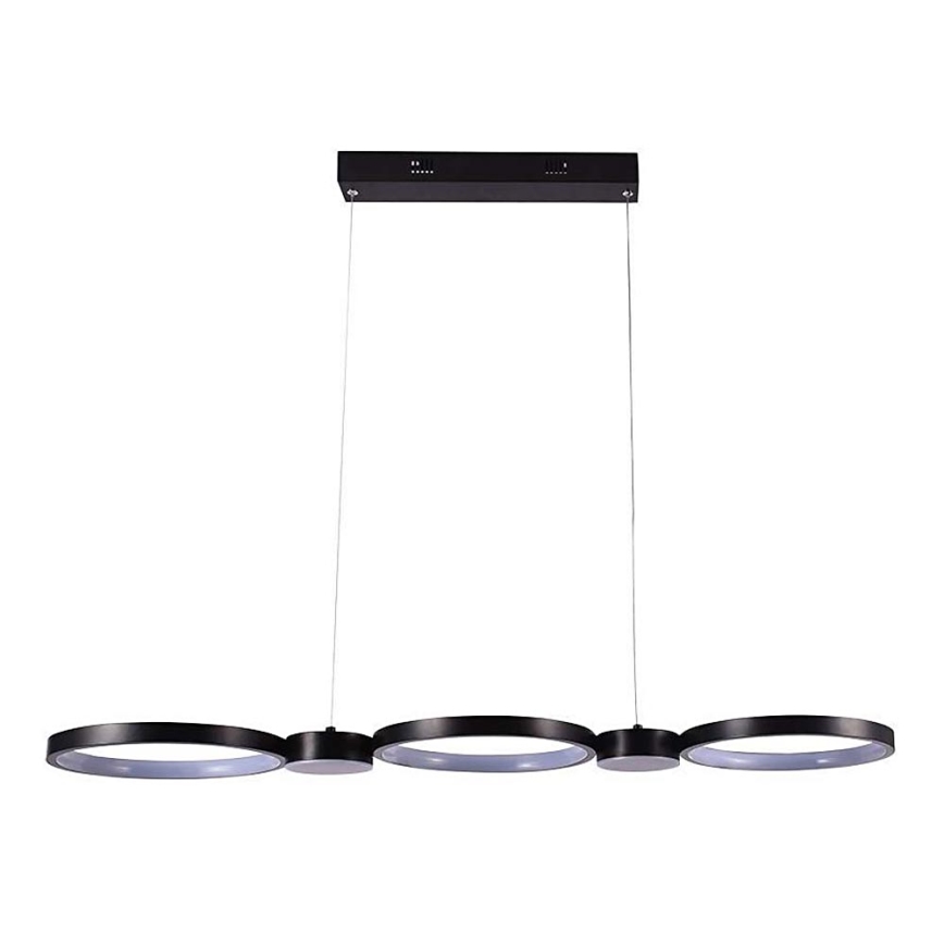 LED Chandelier on a string LED/38W/230V 4000K black