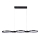 LED Chandelier on a string LED/38W/230V 4000K black