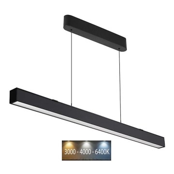 LED Chandelier on a string LED/40W/230V 3000/4000/6400K black