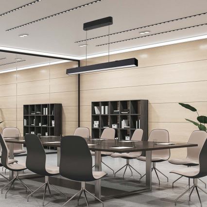 LED Chandelier on a string LED/40W/230V 3000/4000/6400K black