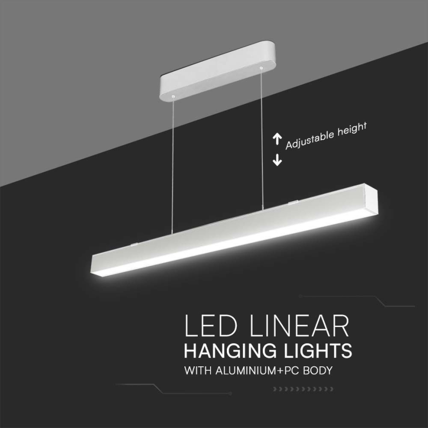LED Chandelier on a string LED/40W/230V 3000/4000/6400K white