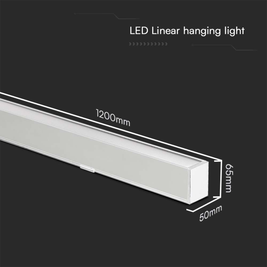 LED Chandelier on a string LED/40W/230V 3000/4000/6400K white