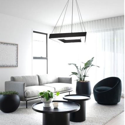 LED Chandelier on a string LED/40W/230V 4000K 60x60 cm