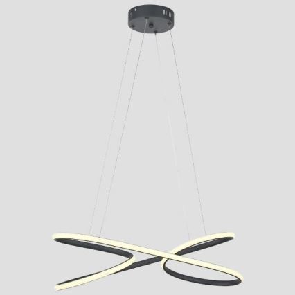 LED Chandelier on a string LED/40W/230V 4000K black