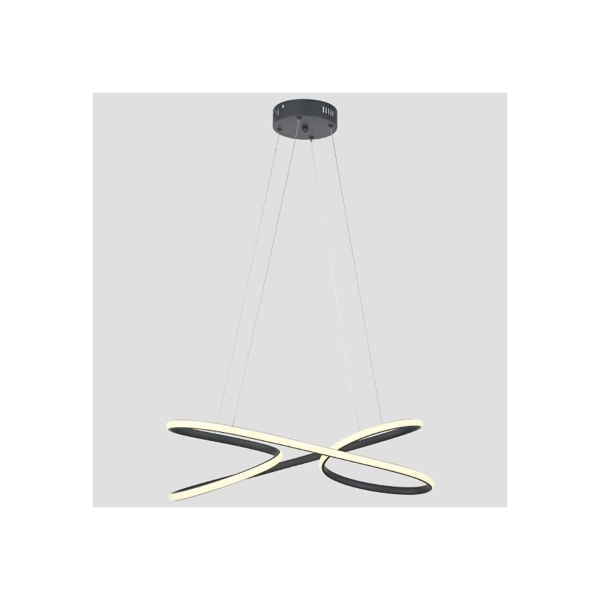 LED Chandelier on a string LED/40W/230V 4000K black