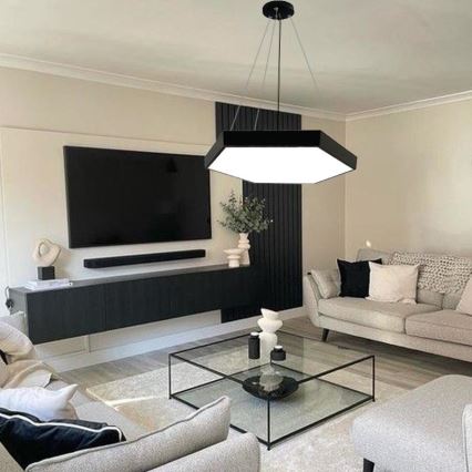 LED Chandelier on a string LED/40W/230V 4000K d. 60 cm