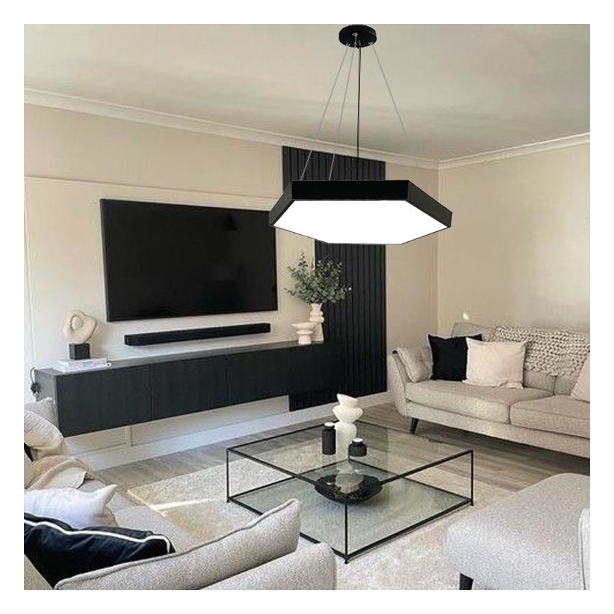LED Chandelier on a string LED/40W/230V 4000K d. 60 cm