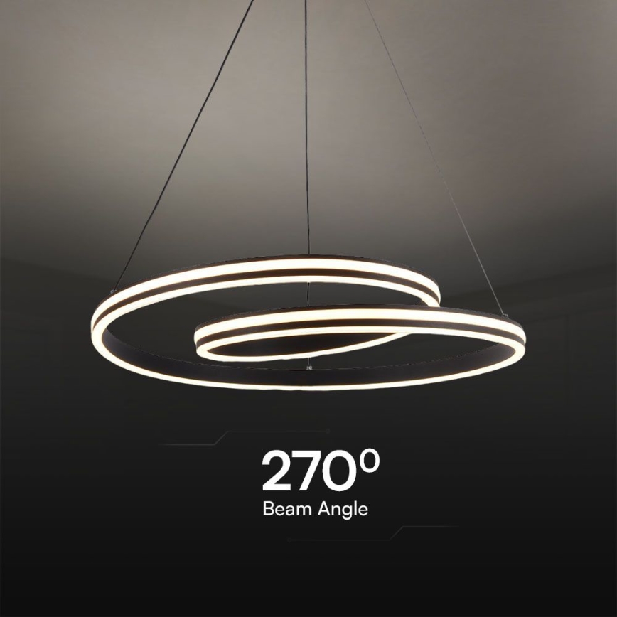 LED Chandelier on a string LED/40W/230V 3000/4000/6400K