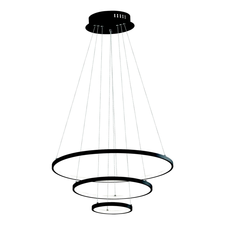 LED Chandelier on a string LED/42W/230V 3000K black