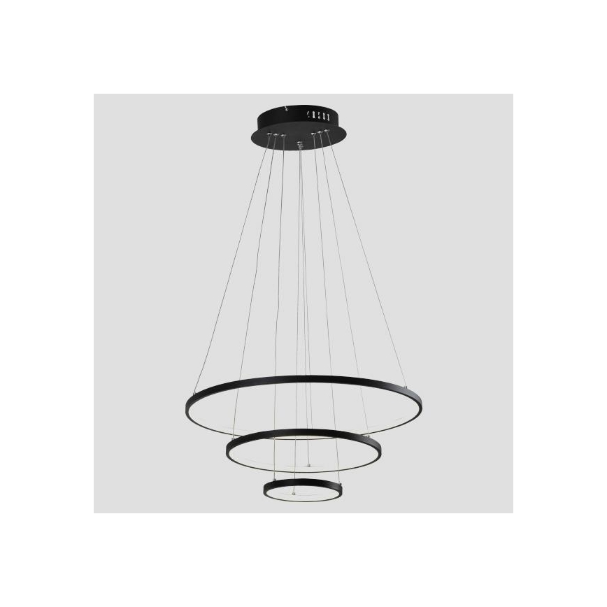 LED Chandelier on a string LED/42W/230V 3000K black