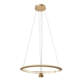 LED Chandelier on a string LED/45W/230V 3000K d. 62 cm gold