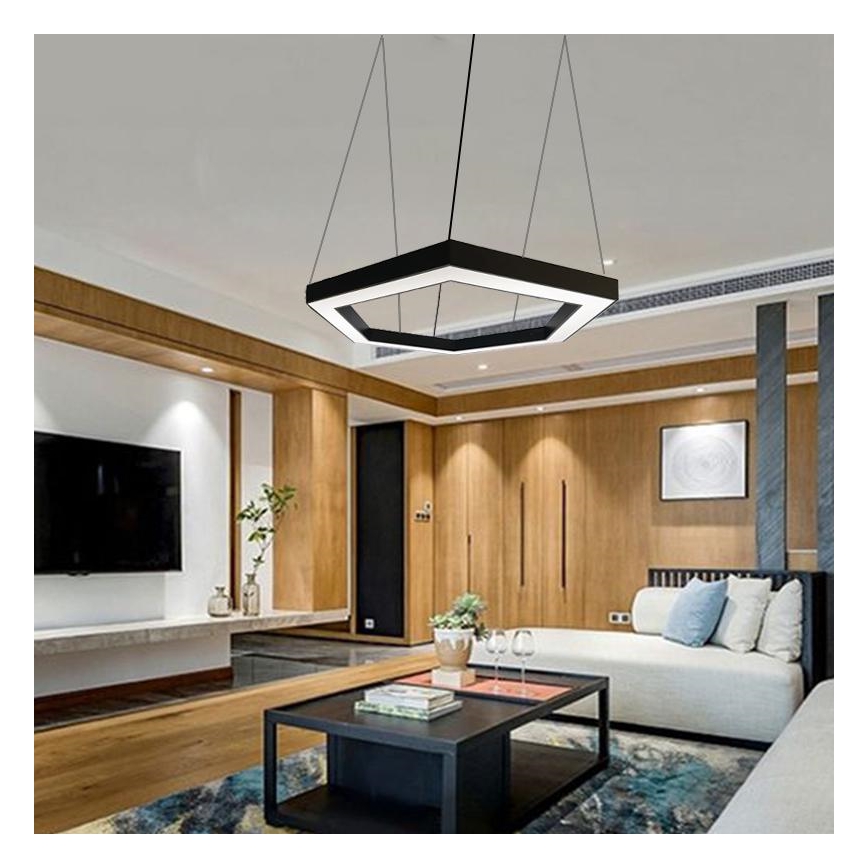 LED Chandelier on a string LED/50W/230V 4000K d. 100 cm