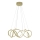 LED Chandelier on a string LED/54W/230V 3000/4000/6000K gold