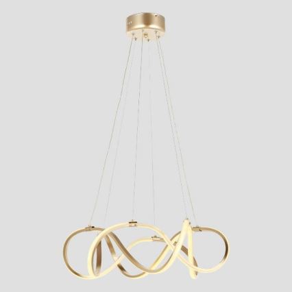 LED Chandelier on a string LED/54W/230V 3000/4000/6000K gold