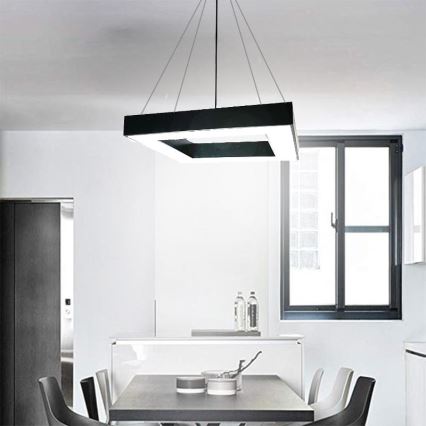 LED Chandelier on a string LED/55W/230V 4000K 80x80 cm