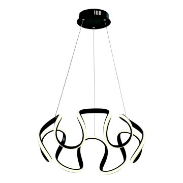 LED Chandelier on a string LED/60W/230V 3000K black
