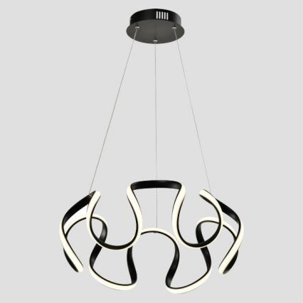 LED Chandelier on a string LED/60W/230V 3000K black
