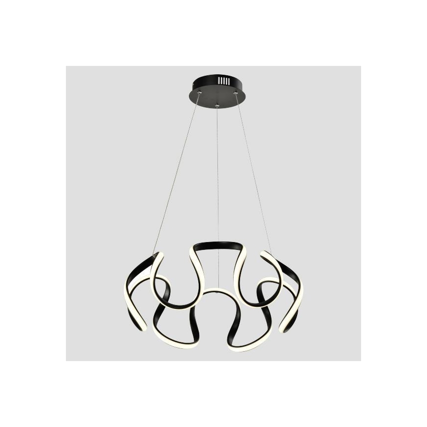 LED Chandelier on a string LED/60W/230V 3000K black