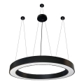 LED Chandelier on a string LED/60W/230V 4000K d. 120 cm black