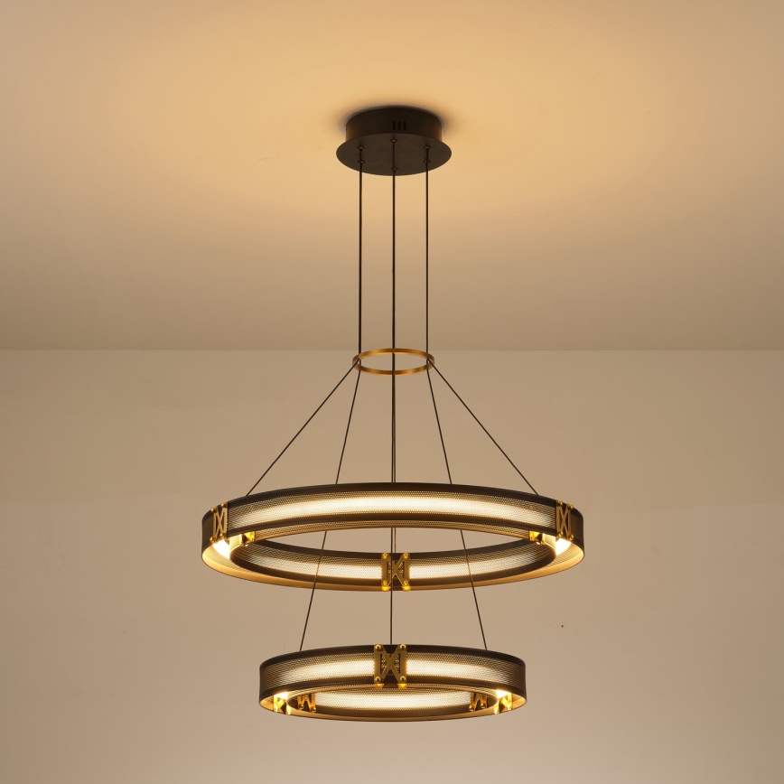 LED Chandelier on a string LED/62W/230V 3000K 62x120 cm