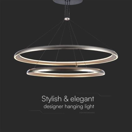 LED Chandelier on a string LED/65W/230V 3000K